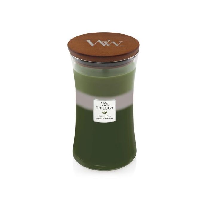 Woodwick Large Jar Trilogy - Mountain Trail